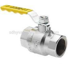 gas valve Alloy handle pn-25 brass ball valve